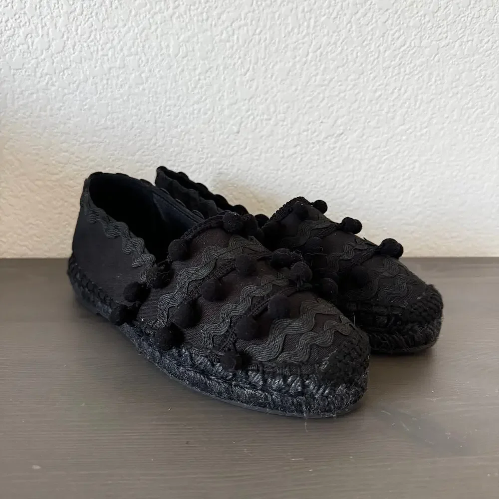 Maje | NWOB Maje Summer Espadrilles with Pompom Details size 37 - Picture 2 of 7